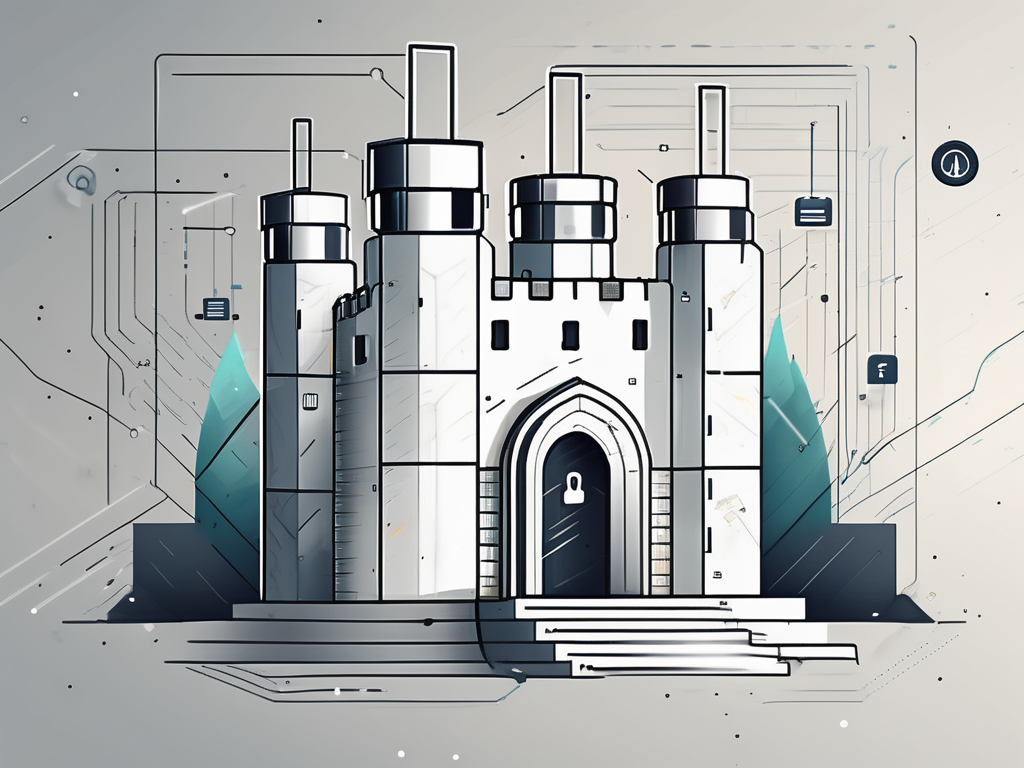 A secure fortress-like structure